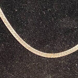 16” Sterling Silver 925 Necklace - Italy (3.0g) Jewelry